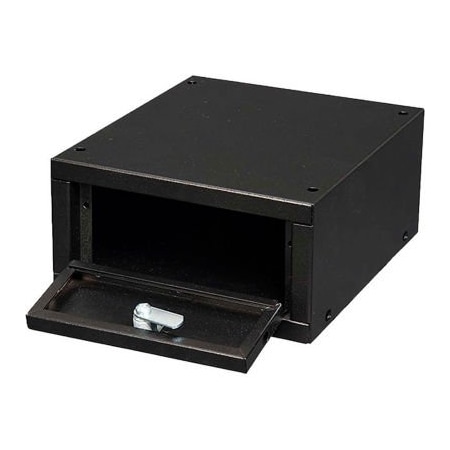 Datum Filing Systems Pistol Safe, Hasp Lock, 14 lbs, Up to 2 pistols WMC-1-059511H-WS23